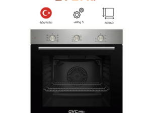 فرن جي في سي  بلت ان 60*60 تركي 5 وظائف اسود موديل GVCBO6001