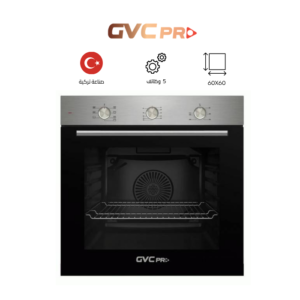 فرن جي في سي  بلت ان 60*60 تركي 5 وظائف اسود موديل GVCBO6001