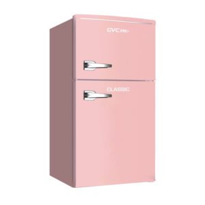 ثلاجة جي في 3 قدم 85 لتر بينك بابين موديل GVR -199