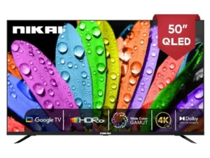شاشة نيكاي كيوليد 50 بوصة سمارت  جوجل تي في  NPROG50QLED