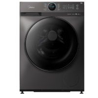 غسالة ميديا اتوماتيك امامية 12ك استيل تنشيف  100% موديل  MF200D120W1TSA