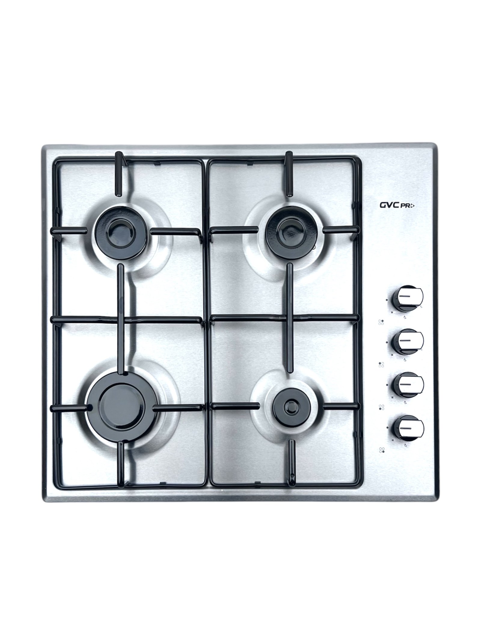 سطح جي في سي 60 سم بلت ان 4 عين غاز تركي خفيف موديل GVCSI-6060-52