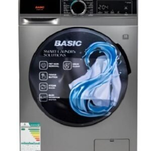 غسالة بيسك أوتوماتيك 13 ك امامي فضى 1400 لفة تنشيف 100WMDF-M130S