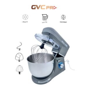 عجان جي في سي 7.5 لتر 1300 وات سلفر موديل GVMX-1555 GVC PRO