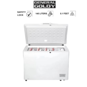 فريزر جنرال جولدي ارضي 5.1 قدم 145 لتر GCF145D