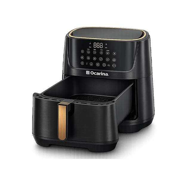 قلاية بدون زيت اوكرينا ديجيتال اسود 7 لتر موديل OCRAFDG8550T1