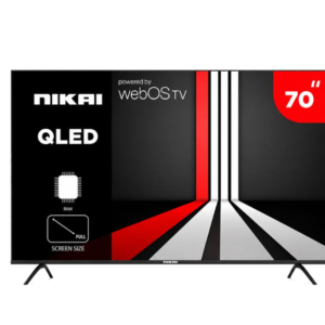 شاشة نيكاي 70 بوصة سمارت ويبوس كيو ليد موديل NIK70MEU4QLED